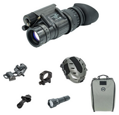 ARMASIGHT NIGHT VISION PVS-14 W/HELMET KIT - Optics